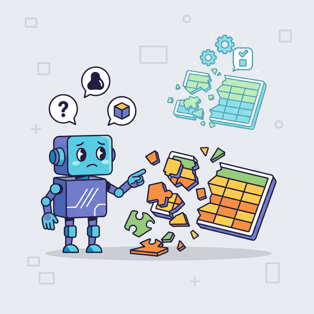 Why Data Tables Break with Generic Prompts