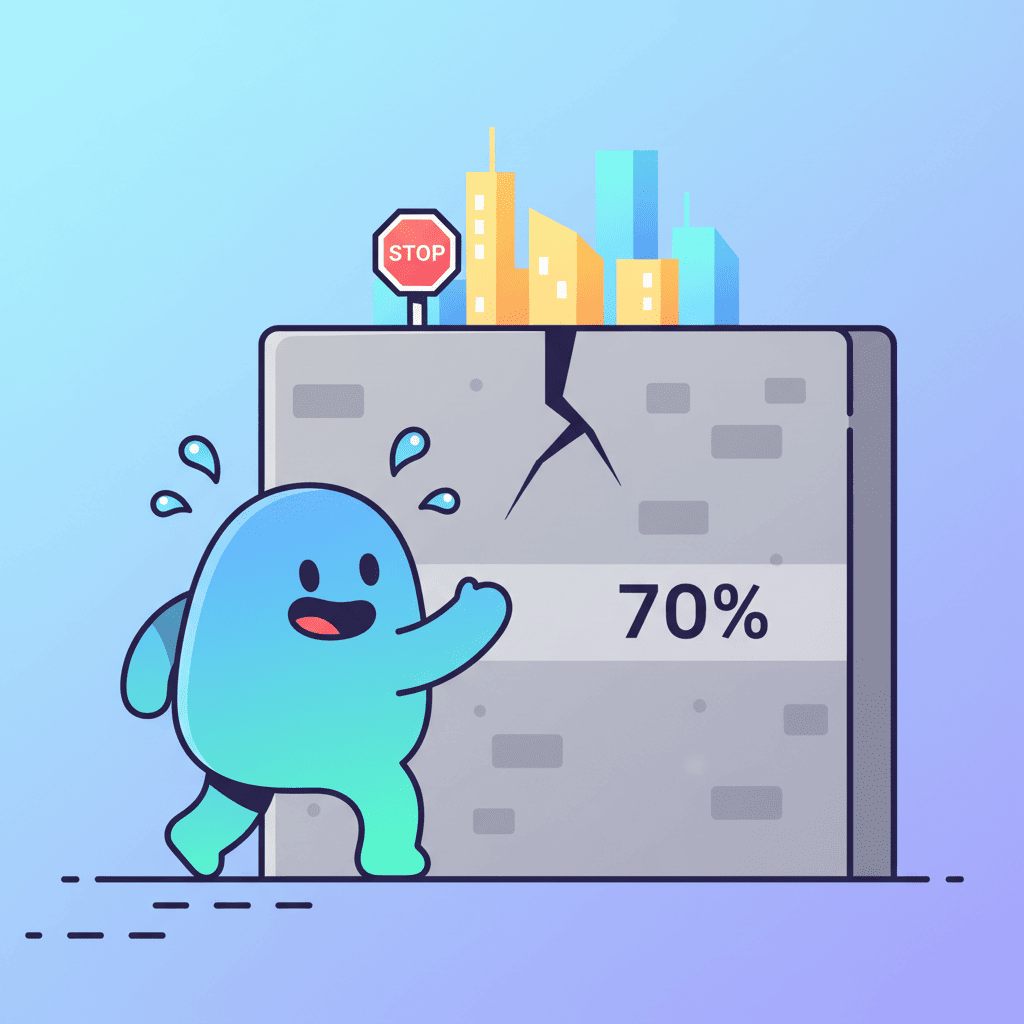 What Is the 70% Wall? (And Why Everyone Hits It)
