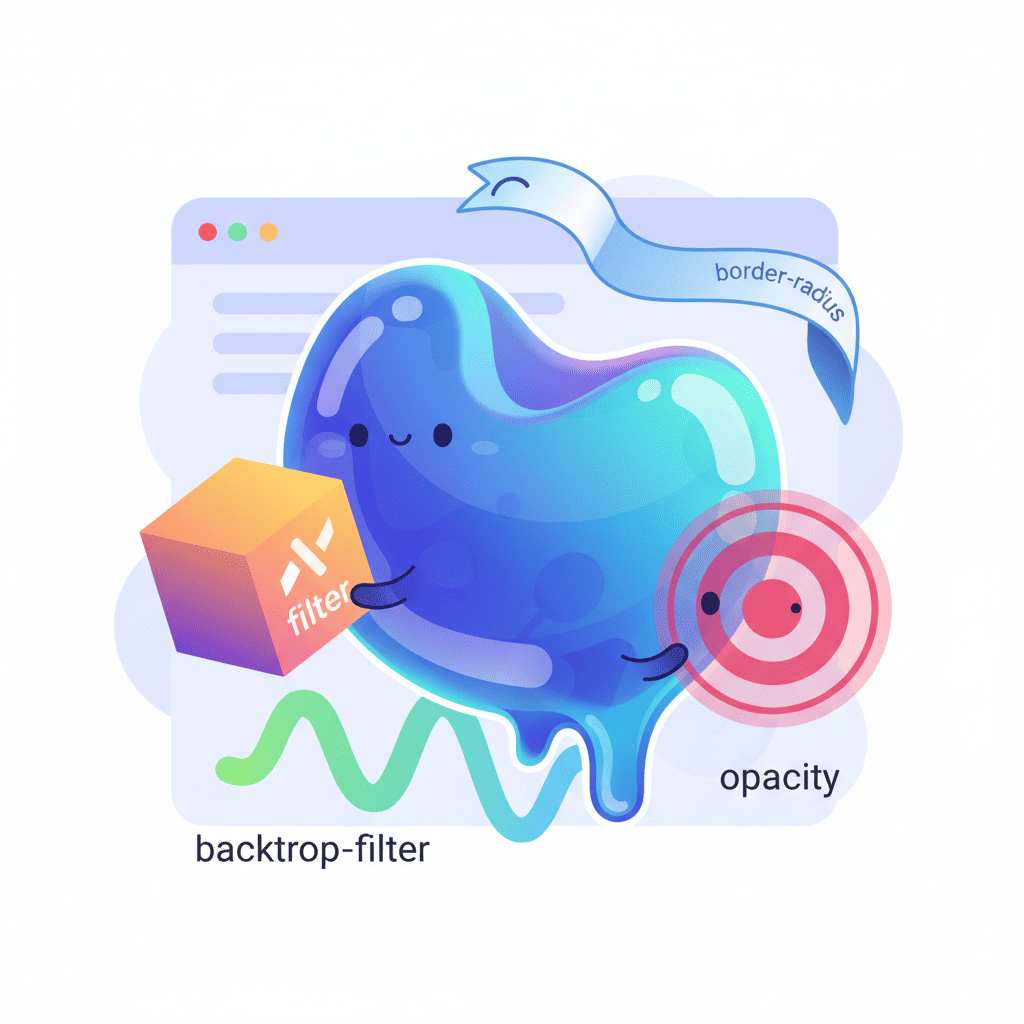 The 4 CSS Properties That Make Liquid Glass Work